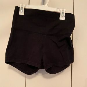 Black Spandex Shorts